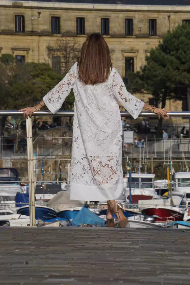 Celeste Dress White