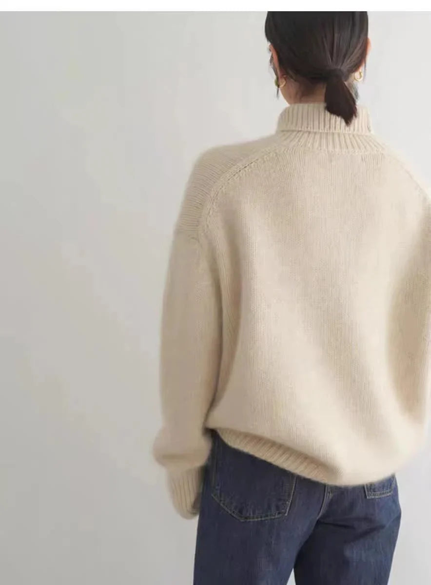 ALICIA™ | CASHMERE TURTLENECK JUMPER