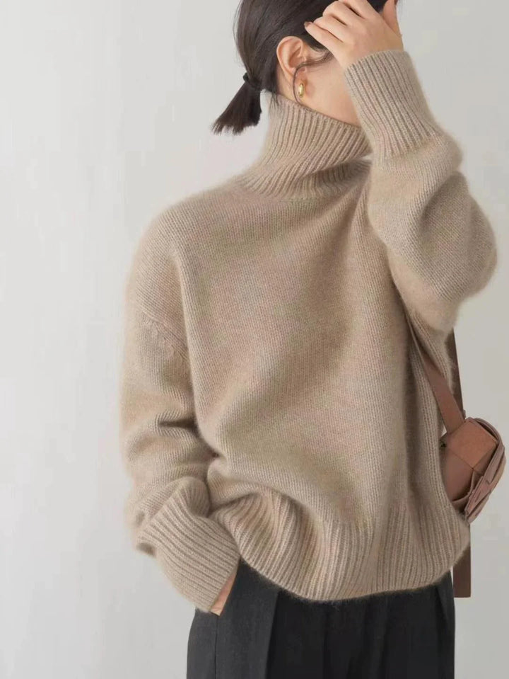 ALICIA™ | CASHMERE TURTLENECK JUMPER