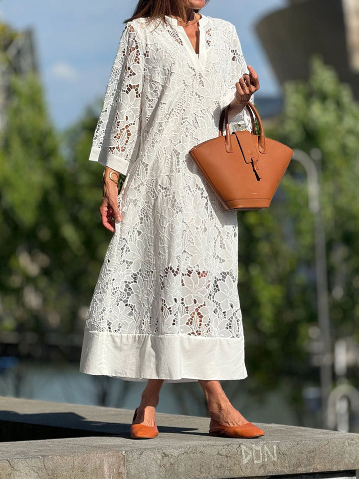 Celeste Dress White