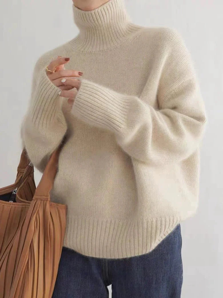 ALICIA™ | CASHMERE TURTLENECK JUMPER