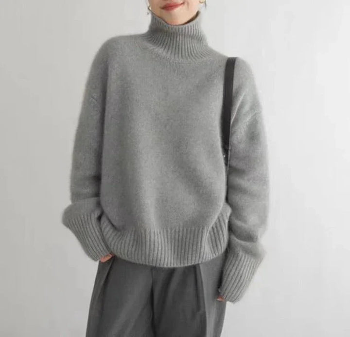 ALICIA™ | CASHMERE TURTLENECK JUMPER