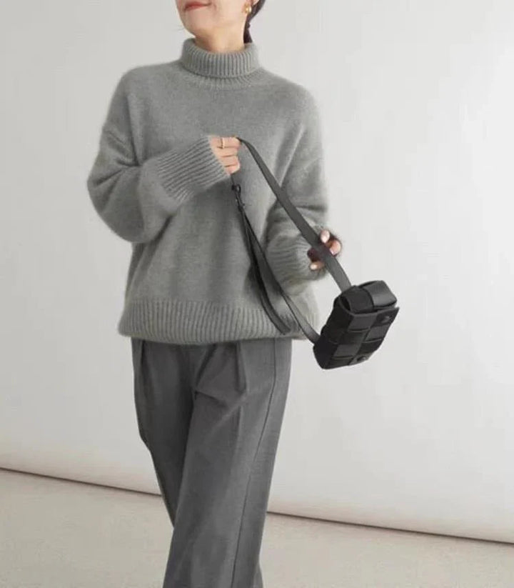 ALICIA™ | CASHMERE TURTLENECK JUMPER