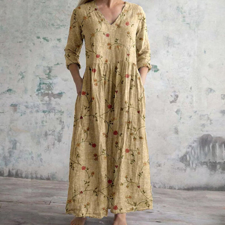 Alice - Elegant Floral Dress