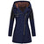Dark Blue (with velvet hood)