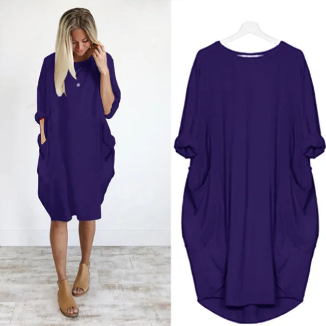 Bianca - Comfortable loose-fitting dress