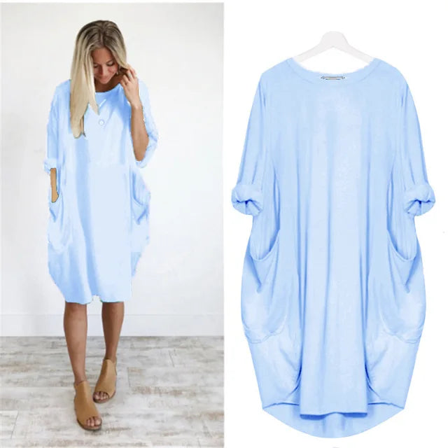 Bianca - Comfortable loose-fitting dress