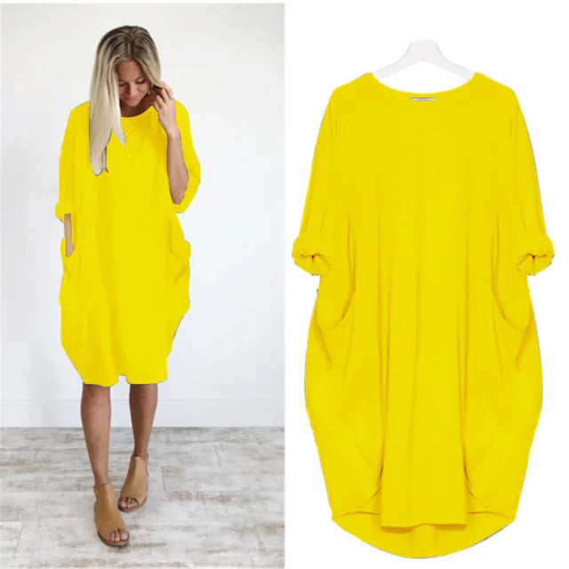 Bianca - Comfortable loose-fitting dress