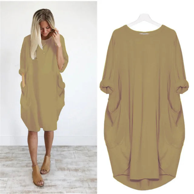 Bianca - Comfortable loose-fitting dress