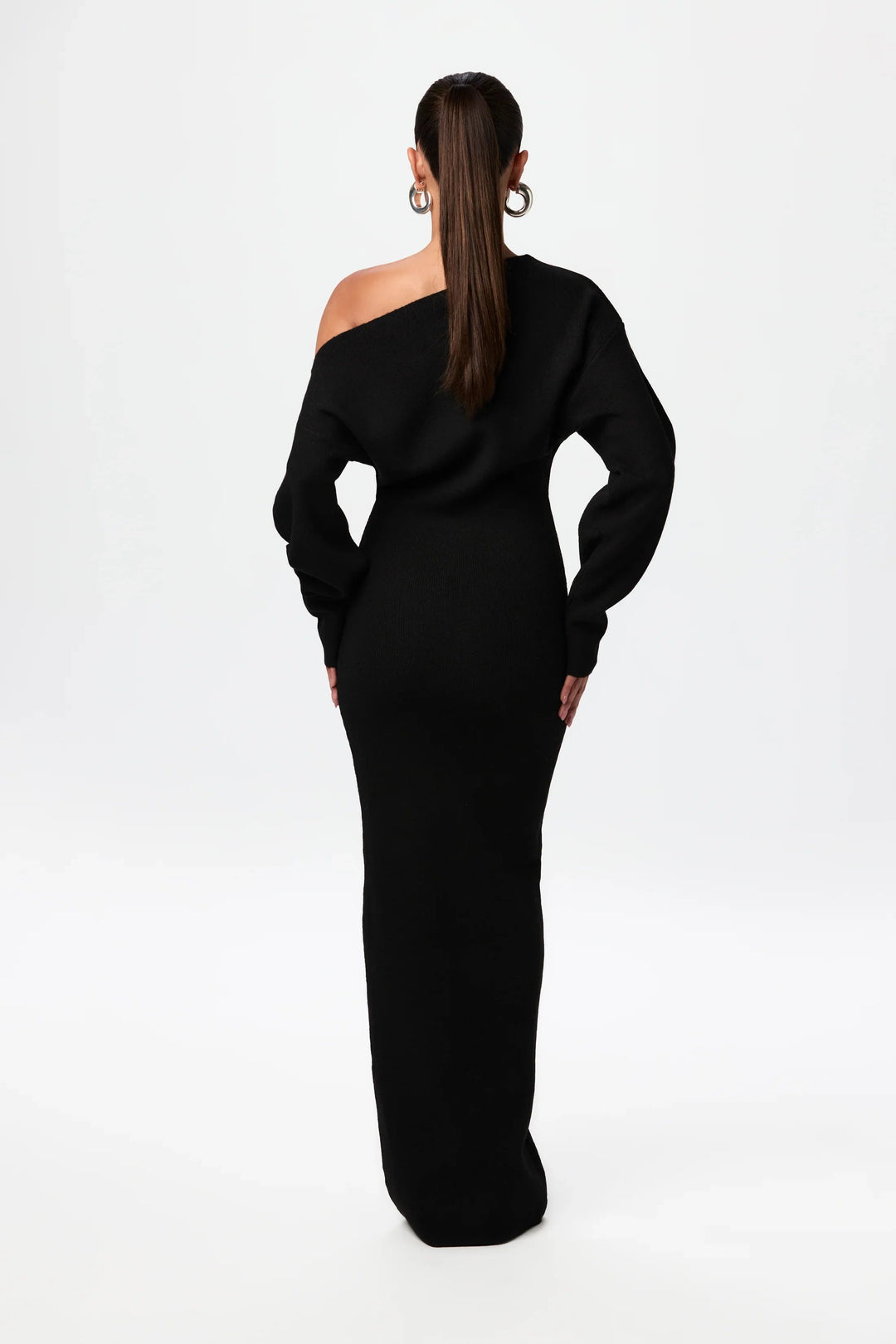 Louise - Off Shoulder Sweater Dress
