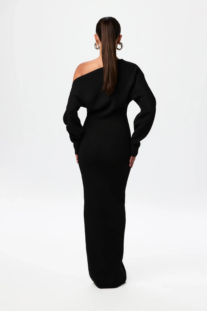 Louise - Off Shoulder Sweater Dress