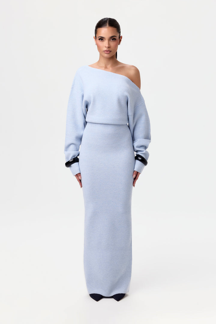 Louise - Off Shoulder Sweater Dress