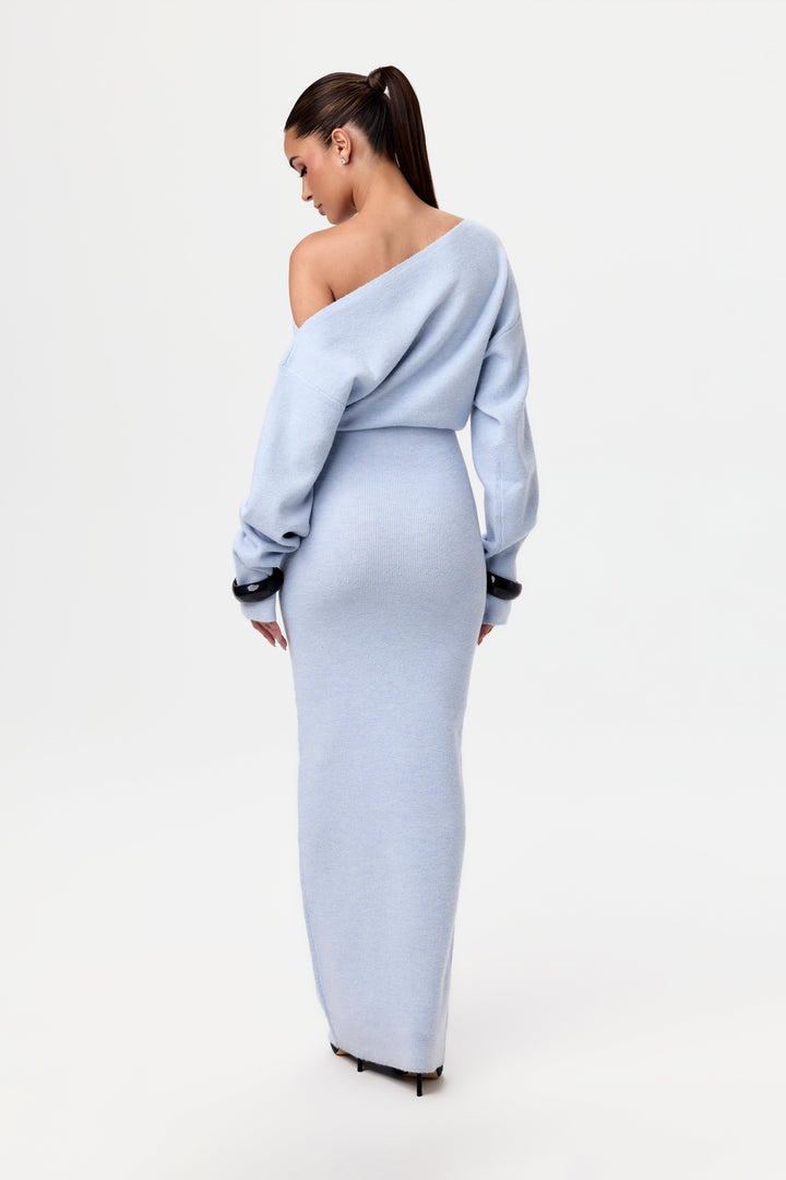 Louise - Off Shoulder Sweater Dress