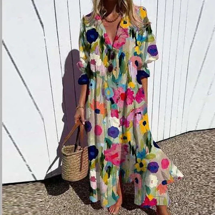 Emma - Flattering Boho Dress