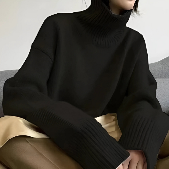 ALICIA™ | CASHMERE TURTLENECK JUMPER