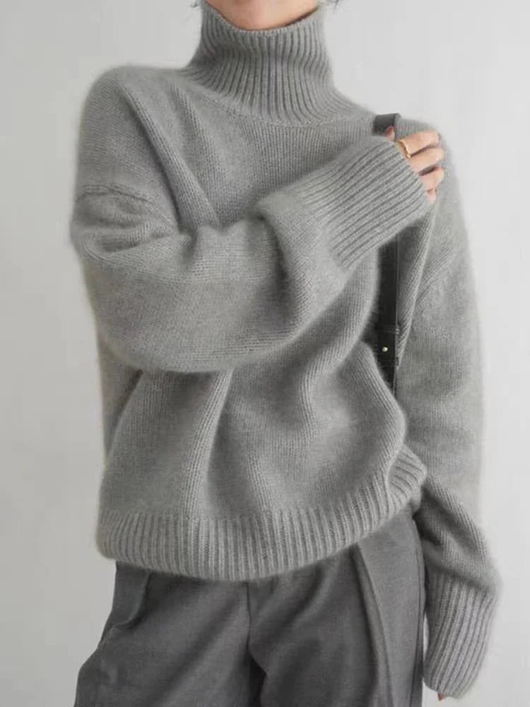 ALICIA™ | CASHMERE TURTLENECK JUMPER