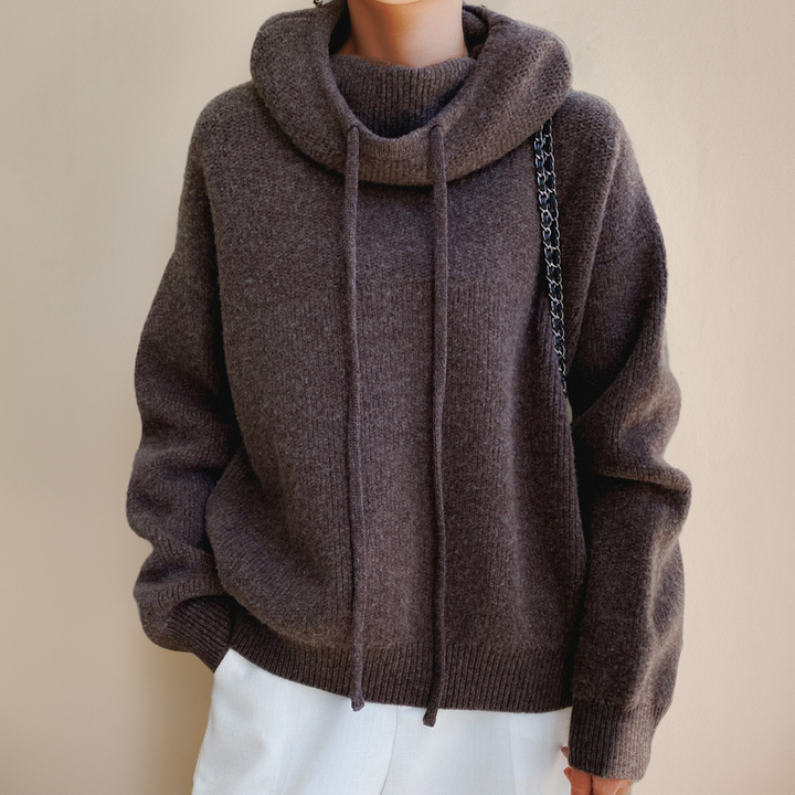 Maria - Merino wool turtleneck jumper