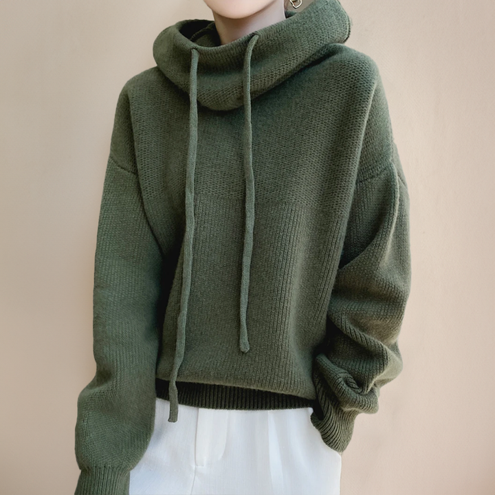 Maria - Merino wool turtleneck jumper