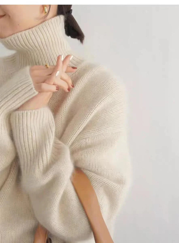 ALICIA™ | CASHMERE TURTLENECK JUMPER