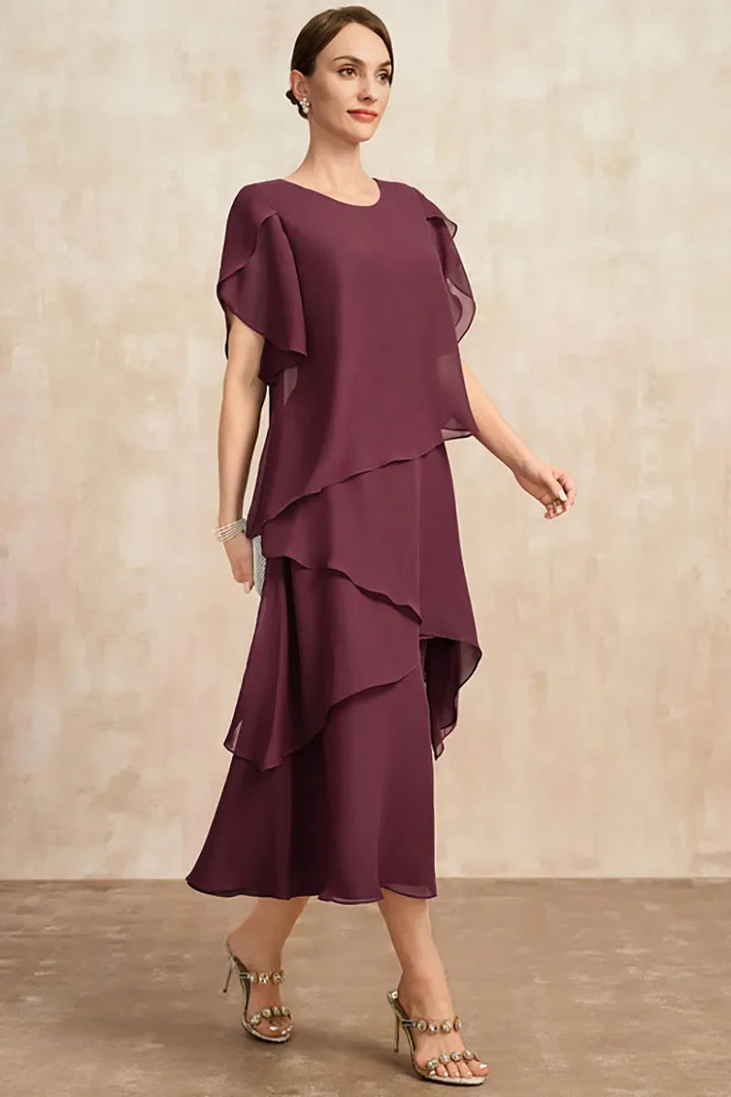 Celestia – Classic Chiffon Dress