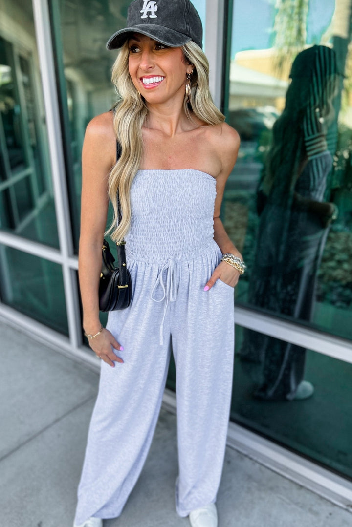 Dames – Trendy Off-Shoulder Jumpsuit